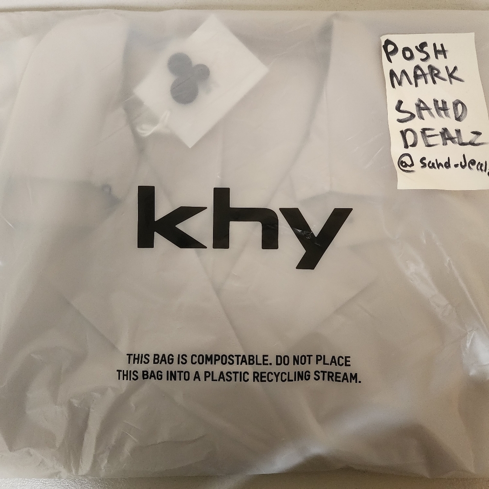 KHY Relaxed Trench Coat Taupe Small - Picture 2 of 3